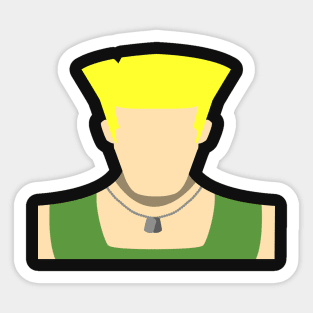 Guile Vector Sticker